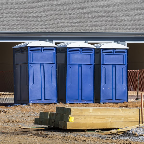 are there any additional fees associated with portable toilet delivery and pickup in Union Dale